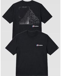 Berghaus - Mount Diagram Graphic Cotton T Shirt - Lyst