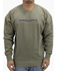 Timberland - Sweatshirts Pullover Crew Neck Fleece Casual Cotton Jumper - Lyst