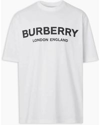 Burberry - London England Logo T-Shirt - Lyst