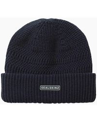 SealSkinz - Gressenhall Textured Stripe Beanie - Lyst