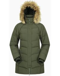 Mountain Warehouse - Ladies Isla Ii Long Down Jacket - Lyst