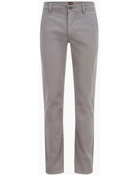 BOSS - Hbo Chino Slim Trousers, Slim Fit - Lyst
