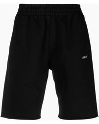 Off-White c/o Virgil Abloh - Scribble Design Sweat Shorts - Lyst