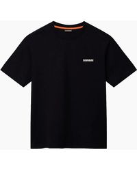 Napapijri - S-Small Box T-Shirt - Lyst