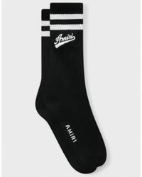 Amiri - Varsity Script Sock - Lyst