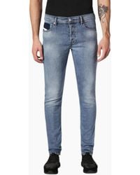 DIESEL - Tepphar 084Sv Jeans Stretch Lyocell Trousers Slim Casual Denim Pants - Lyst