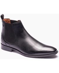 Base London - London Ellison Leather Boots - Lyst