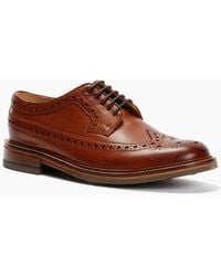 Chapman & Moore - Longwing Brogue Country Leather Berry Shoes - Lyst