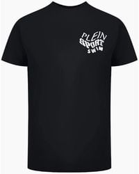 Philipp Plein - Plein Sport Tiger Fluo Logo Stretch T-Shirt - Lyst