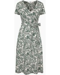 Mountain Warehouse - Ladies Santorini Floral Wrap Midi Dress - Lyst