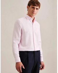 Seidensticker - Regular Fit No Iron New Kent Structured Business Shirt - Lyst