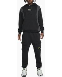 Nike - Fv0167 Tracksuit Set Jogging Bottom Pullover Fleece Hoodie Tops - Lyst