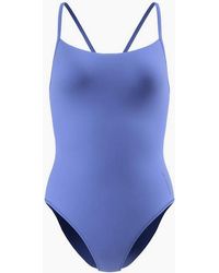 Speedo - Ladies Solid Racerback One Piece Swimsuit - Lyst