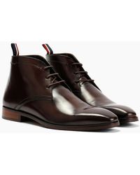 Ben Sherman - London Brush Off Leather Boots - Lyst