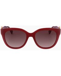 Moschino - Sf Lens Buckled Legs Sunglasses - Lyst