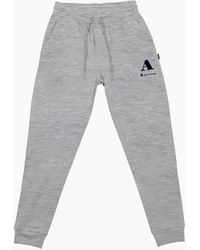 Aquascutum - Solid Patterned Slim Tapered Joggers - Lyst