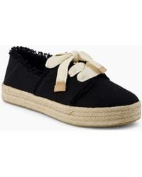 TOMS - Carolina Espadrille Lace Up Shoes - Lyst