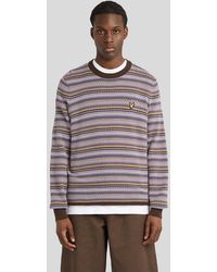 Lyle & Scott - Fair Isle Crew Neck Jumper - Lyst
