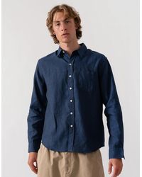 COLORFUL STANDARD - Long Sleeve Linen Shirt - Lyst
