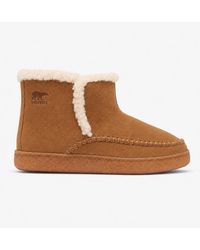 Sorel - Nakiska Iii Bootie Slipper Boots Velvet Tan - Lyst