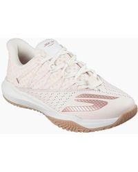 Skechers - Viper Court Rally Leather Light Trainers - Lyst