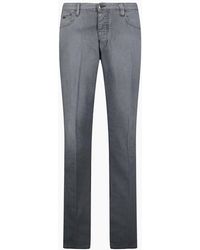 Emporio Armani - J75 Slim Fit 5 Pocket Jeans Light - Lyst