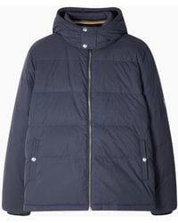 Paul Smith - Hooded Down Jacket 49 Dk - Lyst