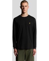 Lyle & Scott - Long Sleeve Cotton T-Shirt - Lyst