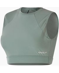 Speedo - Ladies Mesh Crop Top - Lyst