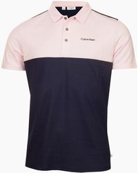 Calvin Klein - Embroidered Lacoste Lettering Collared Polo Shirt - Lyst