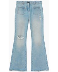 Palm Angels - Lw Denim Bootcut Jeans - Lyst