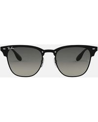 Ray-Ban - Blaze Clubmaster Gradient Lens Sunglasses - Lyst