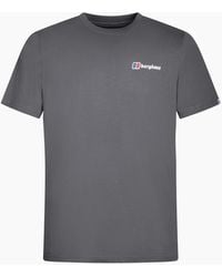 Berghaus - T Shirts Mount Crew Neck Short Sleeve Cotton Summer Tee - Lyst