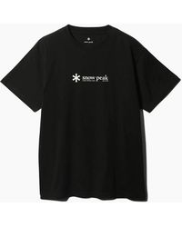 Snow Peak - Snow Peak Soft Cotton Logo Short Sleeve T-Shirt - Lyst