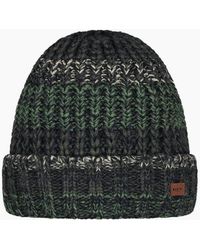 Barts - Akotan Chunky Knit Cuffed Beanie Hat - Lyst