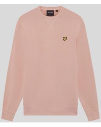 Lyle & Scott - Cotton Crew Neck Sweatshirt - Lyst