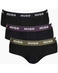 BOSS - 3-Pack Classic Logo Briefs, W/ /Khaki - Lyst