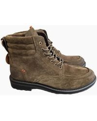 Osprey - London The Pentney Waxed Suede Kola Boots - Lyst