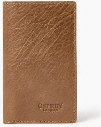 Osprey - Highland Micro Leather Dress Wallet - Lyst