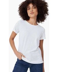 Crew - Perfect Crew Slub T-Shirt - Lyst