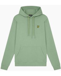 Lyle & Scott - Lyle & Scott Club Emblem Dark Hoodie - Lyst