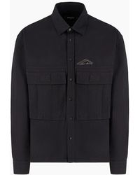 DSquared² - Icon Ripstop Cropped Shirt - Lyst