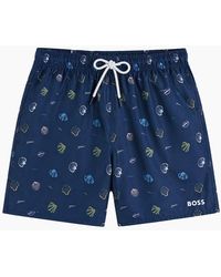 BOSS - Boss Sunfish Swim Shorts - Lyst