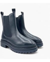 Osprey - London The Hampton Chelsea Leather /Merlot Boots - Lyst