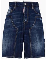 DSquared² - Dark Semplice Carpenter Shorts - Lyst