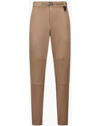 Moncler - Cuffed Trousers Tan - Lyst