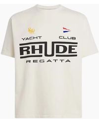 Rhude - Regatta Yacht Club T-Shirt - Lyst
