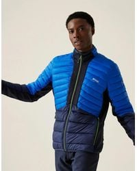 Regatta - Leedre Hybrid Colour Block Zipped Pocket Puffer Jacket - Lyst