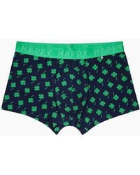 Happy Socks - 4-Leaf Clover Boxer Trunk - Lyst