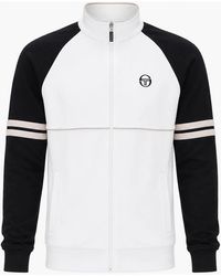 Sergio Tacchini - Orion Track Top Jacket Gardenia//Peyote - Lyst